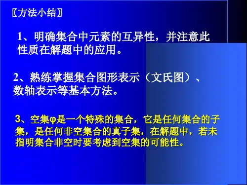 高中数学函数章节复习知识精要课件人教版必修一.ppt