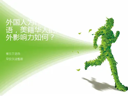 外国人为什么学汉语,美籍华人的海外影响力如何？