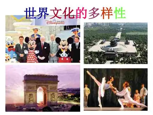 初二政治上学期多元文化地球村(中学课件2019)