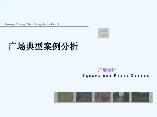 广场典型案例分析珀欣广场