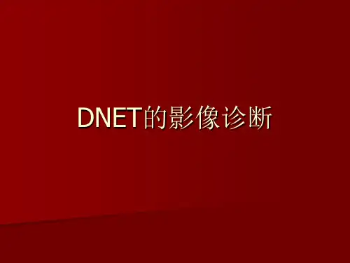 DNET的影像诊断