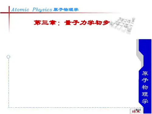 原子物理(00003)市公开课金奖市赛课一等奖课件