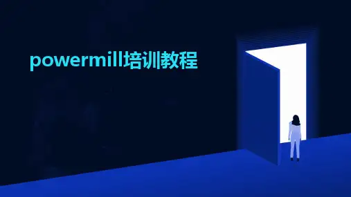 2024版powermill培训教程