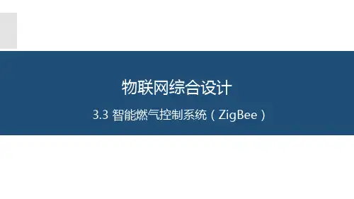 智能燃气控制系统(ZigBee)