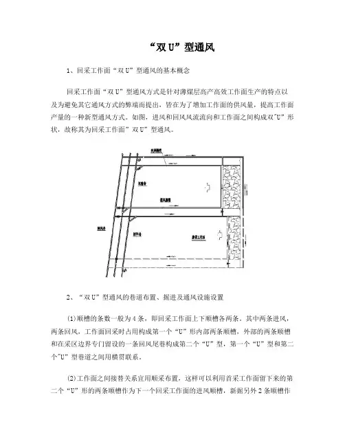 关于矿井通风方式综述介绍论