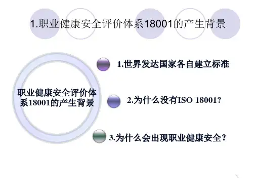 GBT28001职业健康安全管理体系培训教材(1)