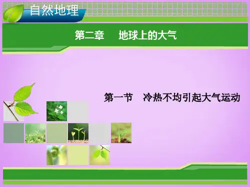高考地理总复习冷热不均引起大气运动PPT课件