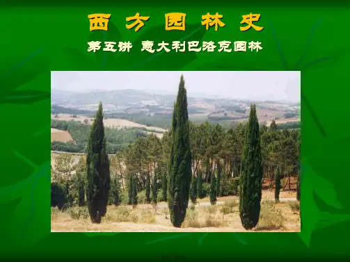 14意大利巴洛克园林