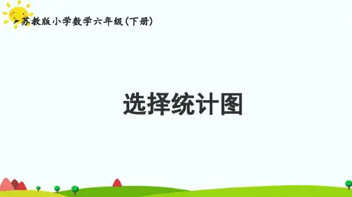苏教版6下第1单元《统计图的选择》优秀课件
