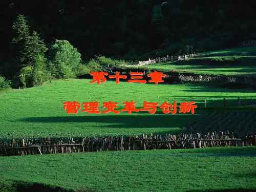 管理变革与创新