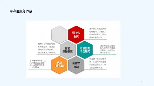 京准通基础介绍 PPT