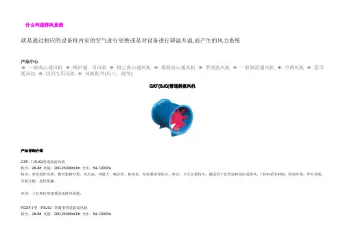 什么叫送排风、防排烟系统系统