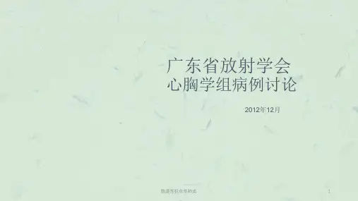 隐源性机化性肺炎课件