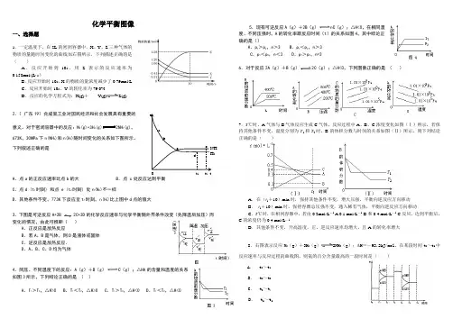 (完整版)化学平衡图像题专题试题