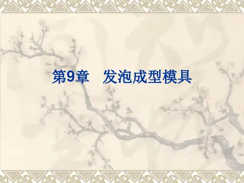 第9章发泡成型模具 《塑料成型工艺与模具设计》课件