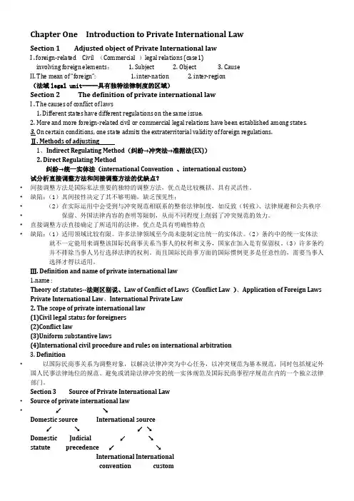 国际私法课件