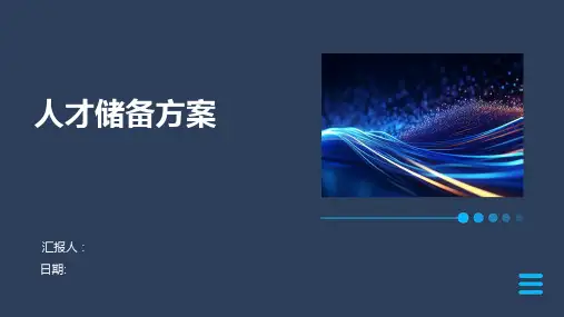 人才储备方案