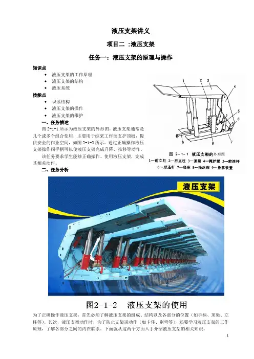 液压支架实习讲义.