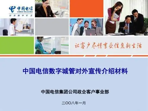 数字城管对外宣传介绍材料 共45页PPT资料