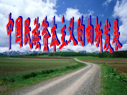 第10课《中国民族资本主义的曲折发展》课件(人教版历史必修2).ppt