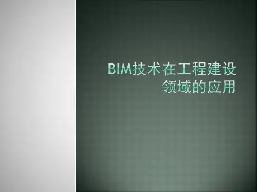 BIM技术在工程建设领域的应用