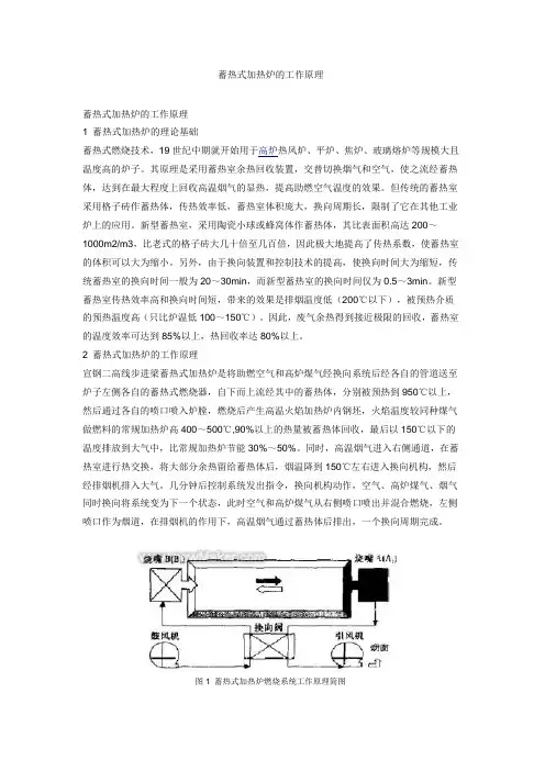 蓄热式加热炉的工作原理
