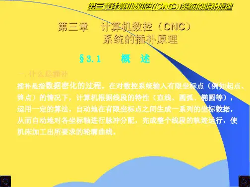 第三章数控装置的插补原理(共83张PPT)