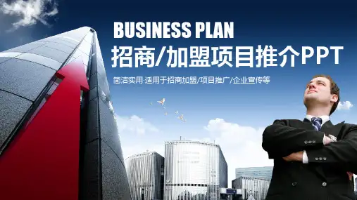 品牌招商推广方案PPT