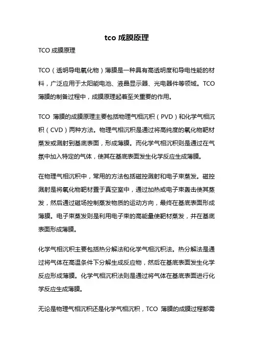 tco成膜原理