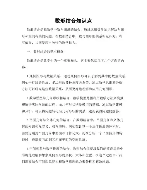 数形结合知识点