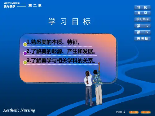 护理美学 第二章