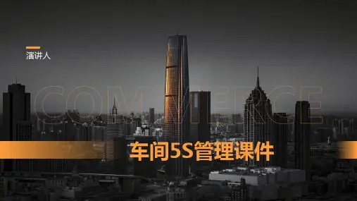 车间5S管理课件