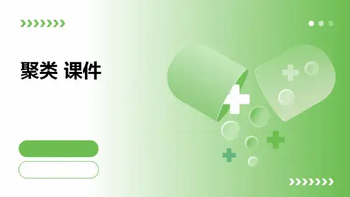 聚类 课件