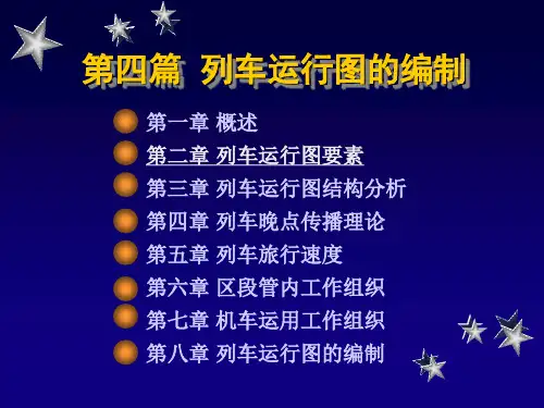 列车运行图的编制
