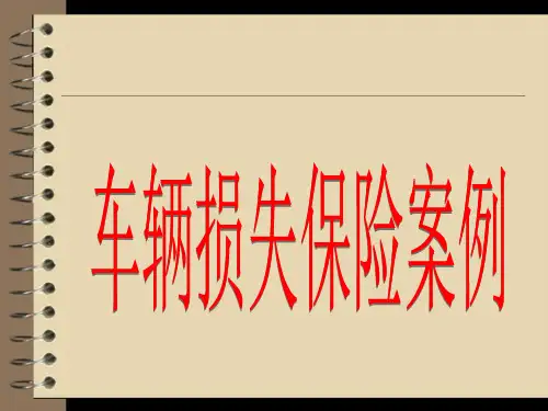 车损险案例
