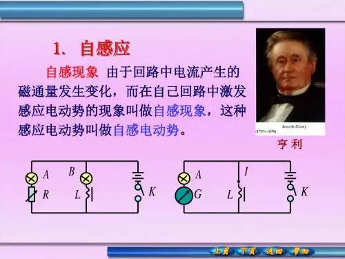 高二物理自感现象3