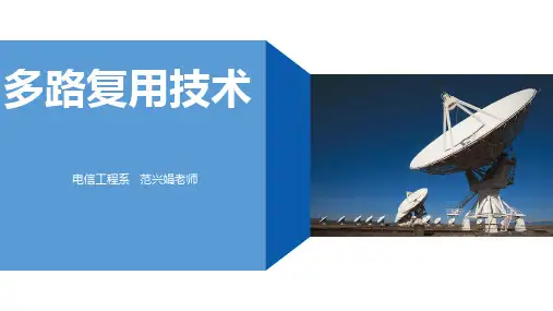 多路复用技术精品PPT课件