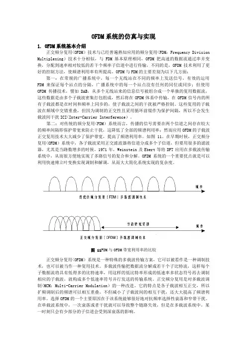 OFDM系统仿真实现