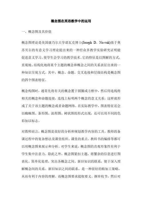 概念图在英语教学中的运用