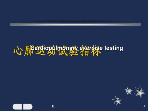 心肺运动试验指标解读