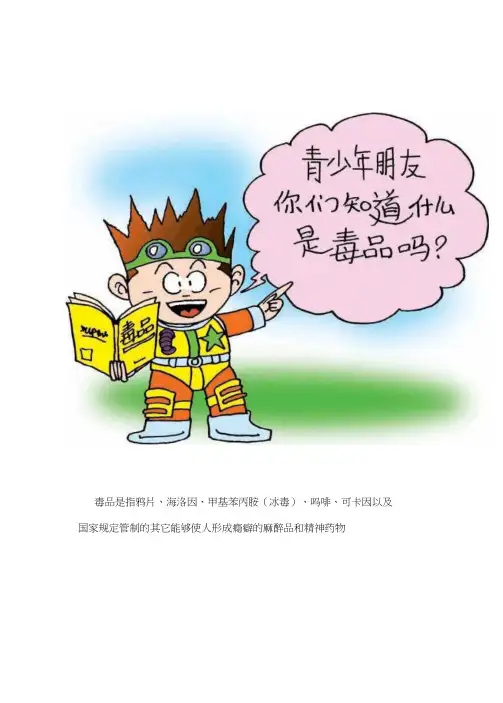 五种常见传统毒品word精品
