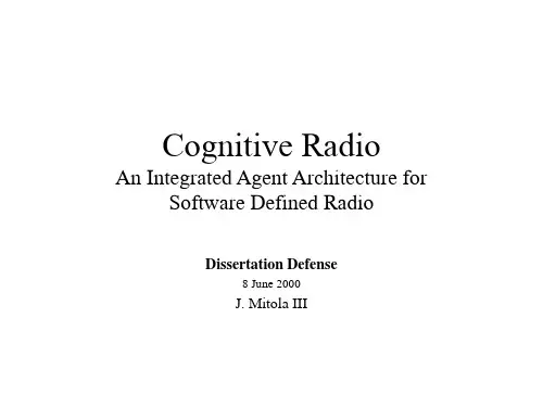 cognitiveRadio[1]答辩PPT