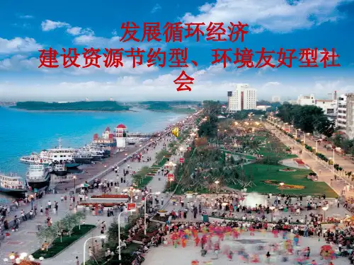 发展循环经济建设资源节约型、环境友好型社会(ppt 31页)