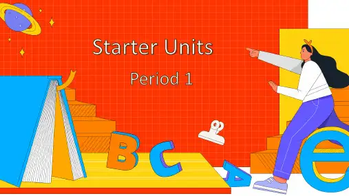 人教版英语七年级上册：Starter Unit 1 Good morning !课件