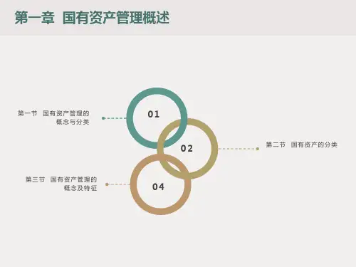 国有资产管理概述