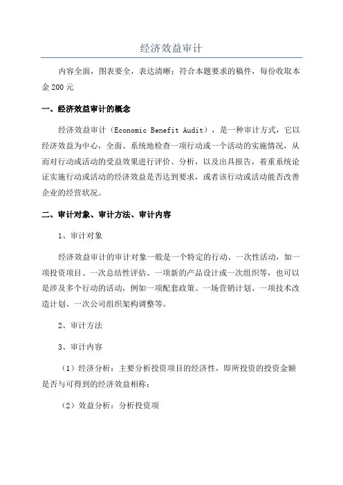 经济效益审计