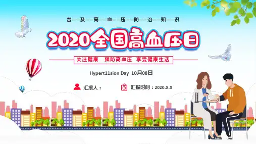 高血压健康教育ppt课件
