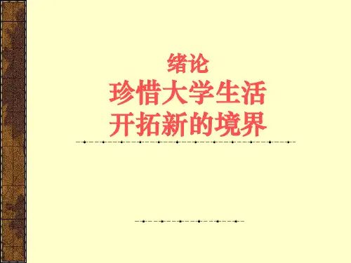 思想道德修养与法律基础绪论 PPT课件