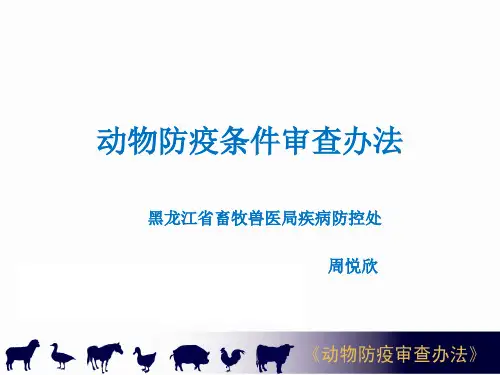 解读动物防疫条件审查办法