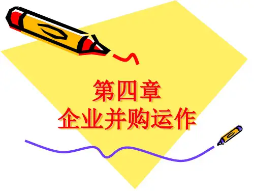 《高级财务管理》第四章